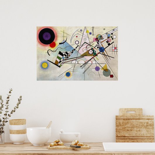 KANDINSKY - Samenstelling VIII 1923 Poster (Keuken)