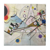 KANDINSKY - Samenstelling VIII 1923 Tegeltje (Voorkant)