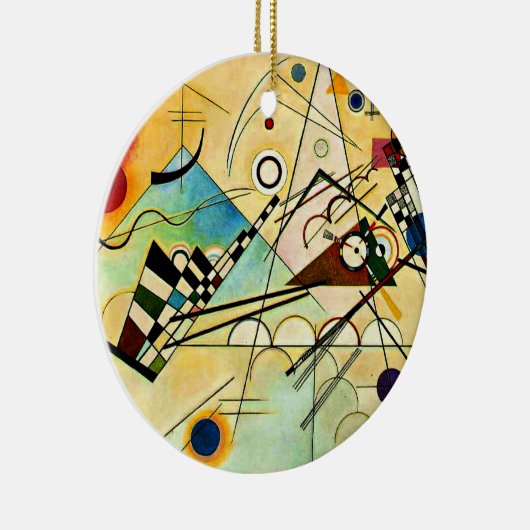 Kandinsky - Samenstelling VIII Keramisch Ornament (Rechts)