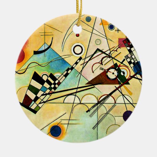 Kandinsky - Samenstelling VIII Keramisch Ornament (Voorkant)