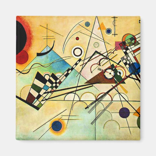 Kandinsky - Samenstelling VIII Magneet (Voorkant)