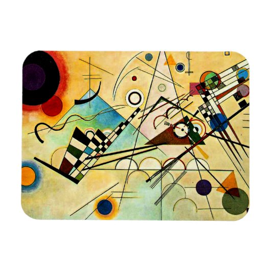 Kandinsky - Samenstelling VIII Magneet (Horizontaal)