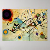 Kandinsky - Samenstelling VIII Poster (Voorkant)