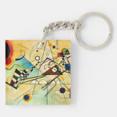 Kandinsky - Samenstelling VIII Sleutelhanger (Achterkant)