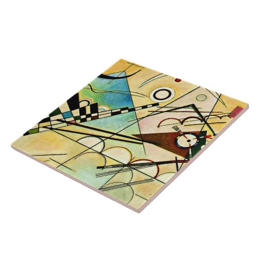 Kandinsky - Samenstelling VIII Tegeltje (Zijkant)