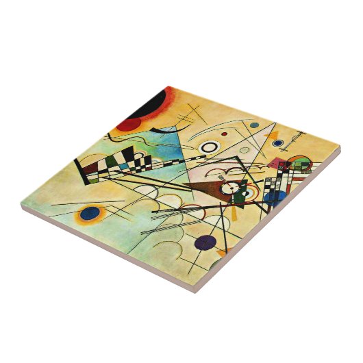 Kandinsky - Samenstelling VIII Tegeltje (Zijkant)