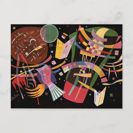 Kandinsky - Samenstelling X Briefkaart (Voorkant)