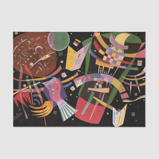 Kandinsky - Samenstelling X Tissuepapier (Voorkant)