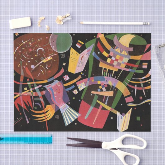 Kandinsky - Samenstelling X Tissuepapier (Craft)