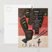 Kandinsky - Schaduwen Briefkaart (Voorkant / Achterkant)