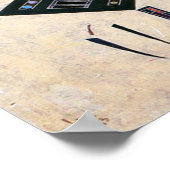 Kandinsky - schaduwen poster (Hoek)