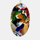 Kandinsky - Schilderen met Groen Centrum Keramisch Ornament (Rechts)