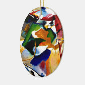 Kandinsky - Schilderen met Groen Centrum Keramisch Ornament (Links)