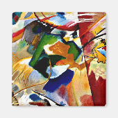 Kandinsky - Schilderen met Groen Centrum Magneet (Voorkant)