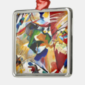 Kandinsky - Schilderen met Groen Centrum Metalen Ornament (Links)