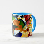 Kandinsky - Schilderen met Groen Centrum Mok (Voorkant rechts)