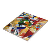 Kandinsky - Schilderen met Groen Centrum Tegeltje (Zijkant)