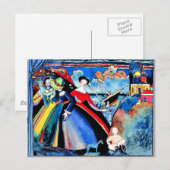 Kandinsky - Schip, kleurrijk schilderij Briefkaart (Voorkant / Achterkant)