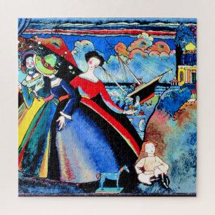 Kandinsky - Schip, Legpuzzel