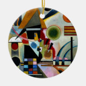 Kandinsky - Schommelend Keramisch Ornament (Voorkant)