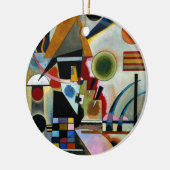 Kandinsky - Schommelend Keramisch Ornament (Links)
