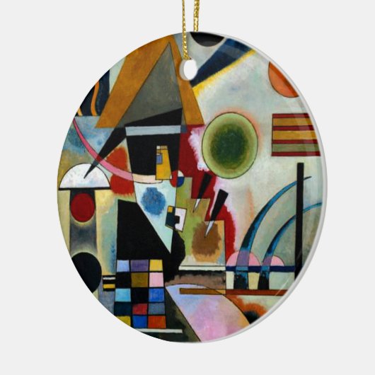 Kandinsky - Schommelend Keramisch Ornament (Links)