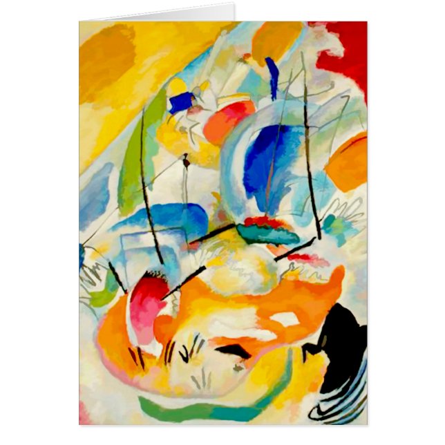 Kandinsky Sea Battle 1913 (Voorkant)