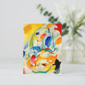 Kandinsky Sea Battle 1913 Briefkaart (Staand voorkant)