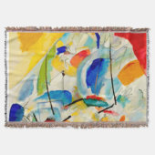 Kandinsky Sea Battle 1913 Deken (Voorkant)