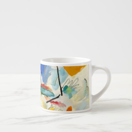 Kandinsky Sea Battle 1913 Espresso Kop (Rechts)