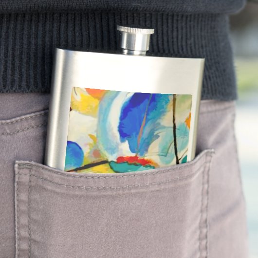 Kandinsky Sea Battle 1913 Flacon (Voorbeeld)