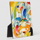 Kandinsky Sea Battle 1913 Fotoplaat (Zijkant)