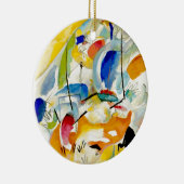 Kandinsky Sea Battle 1913 Keramisch Ornament (Rechts)