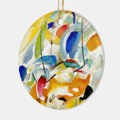 Kandinsky Sea Battle 1913 Keramisch Ornament (Links)