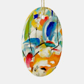 Kandinsky Sea Battle 1913 Keramisch Ornament (Rechts)