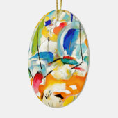 Kandinsky Sea Battle 1913 Keramisch Ornament (Links)