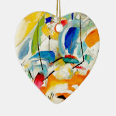 Kandinsky Sea Battle 1913 Keramisch Ornament (Rechts)