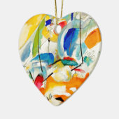 Kandinsky Sea Battle 1913 Keramisch Ornament (Links)