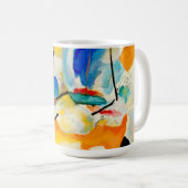 Kandinsky Sea Battle 1913 Koffiemok (Voorkant rechts)