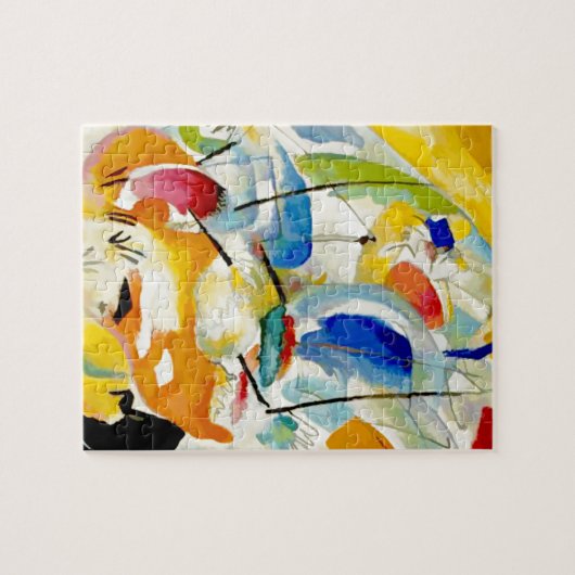 Kandinsky Sea Battle 1913 Legpuzzel (Horizontaal)