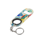 Kandinsky Sea Battle 1913 Mini Flessenopener (Achterkant Gekanteld)