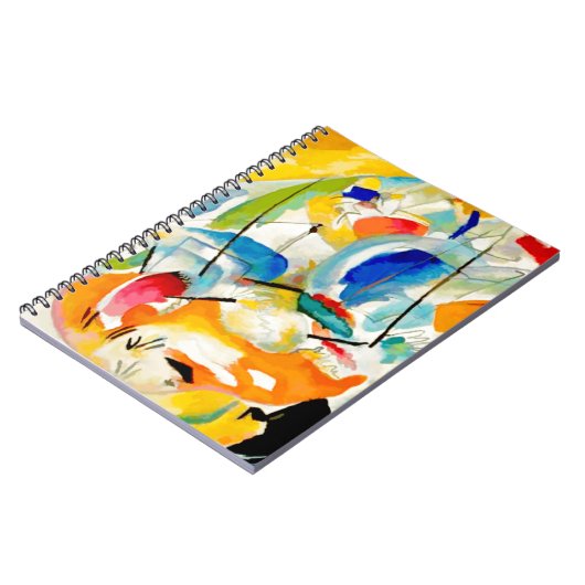 Kandinsky Sea Battle 1913 Notitieboek (Linkerzijde)