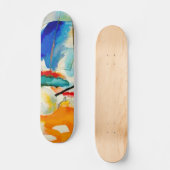Kandinsky Sea Battle 1913 Persoonlijk Skateboard (Voorkant)