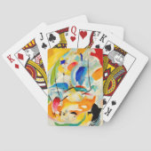 Kandinsky Sea Battle 1913 Pokerkaarten (Achterkant)