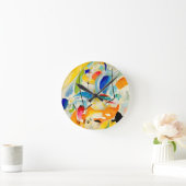 Kandinsky Sea Battle 1913 Ronde Klok (Huis)