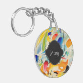 Kandinsky Sea Battle 1913 Sleutelhanger (Voorkant Links)