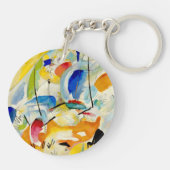 Kandinsky Sea Battle 1913 Sleutelhanger (Achterkant)