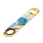 Kandinsky Sea Battle 1913 Speed Flessenopener (Voorkant Gekanteld)