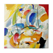 Kandinsky Sea Battle 1913 Tegeltje (Voorkant)