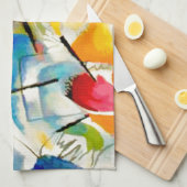 Kandinsky Sea Battle 1913 Theedoek (Quarter Fold)